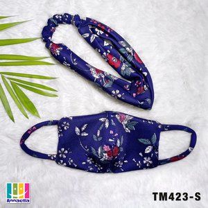 Annaella Headband / Turban & Face Mask Set, TM423S